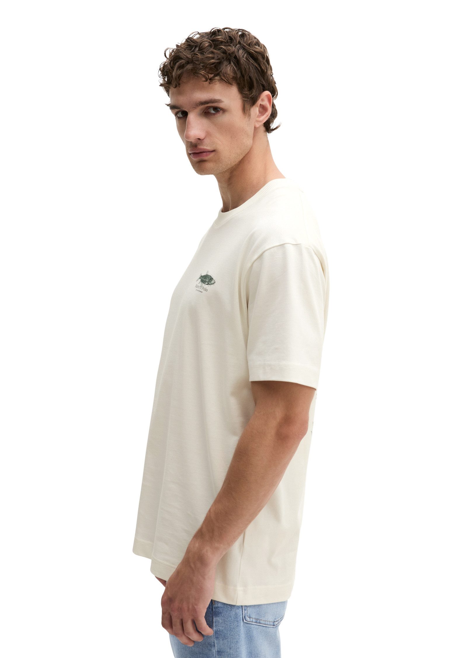 Marc O'Polo T-Shirt mit Seafood-Rückenprint