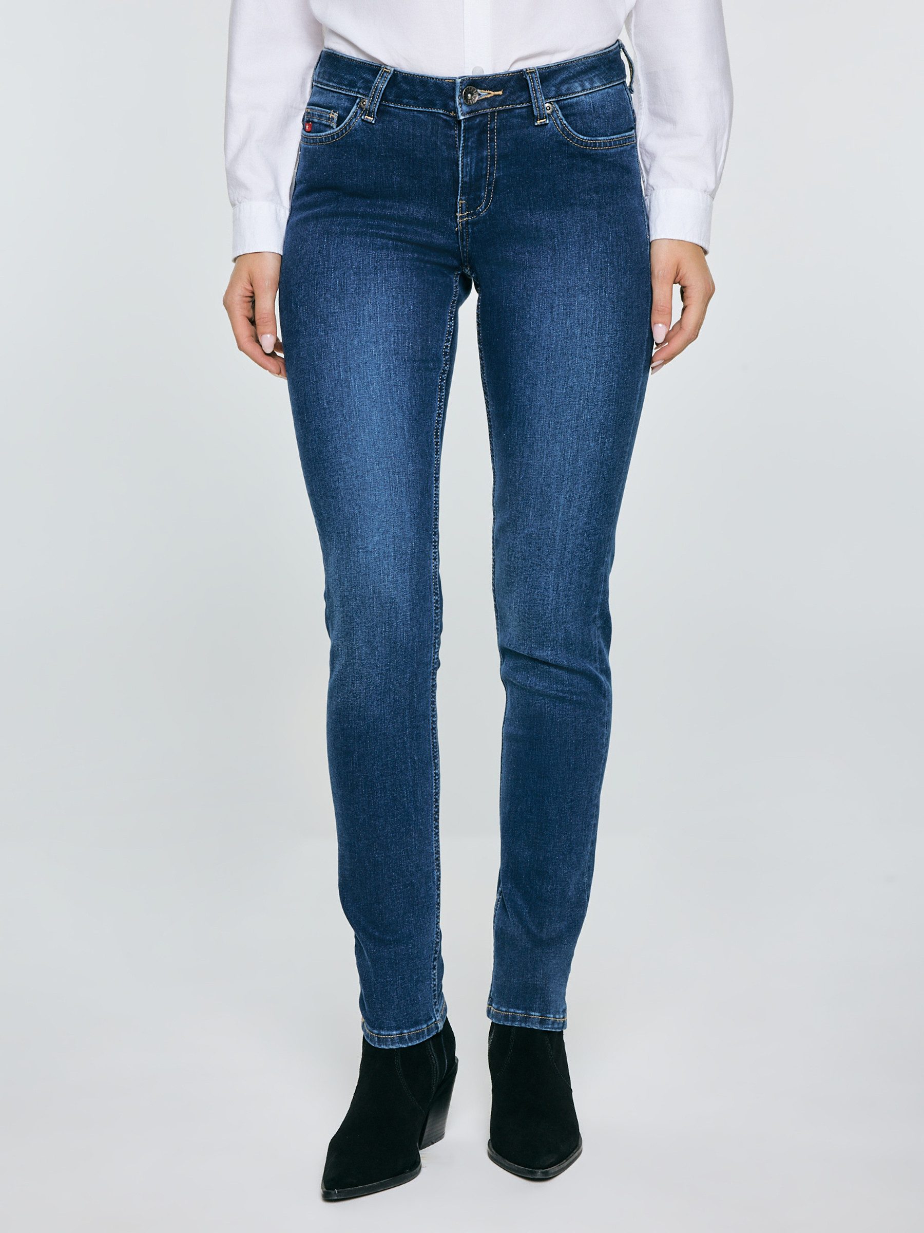 BIG STAR Slim-fit-Jeans KATRINA niedrige Leibhöhe