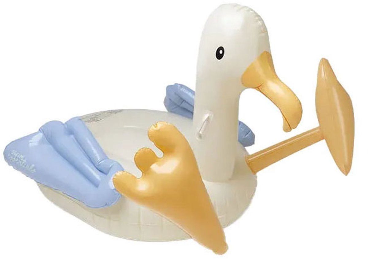 Swim Essentials Luftmatratze Luftmatratze Sunny Seagull 140 cm, Wassermatratze Matratze Schwimmmatratze Liege