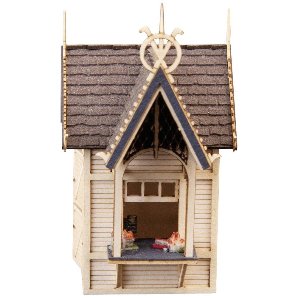 Modelleisenbahn-Fertiggelände H0 Souvenierstand