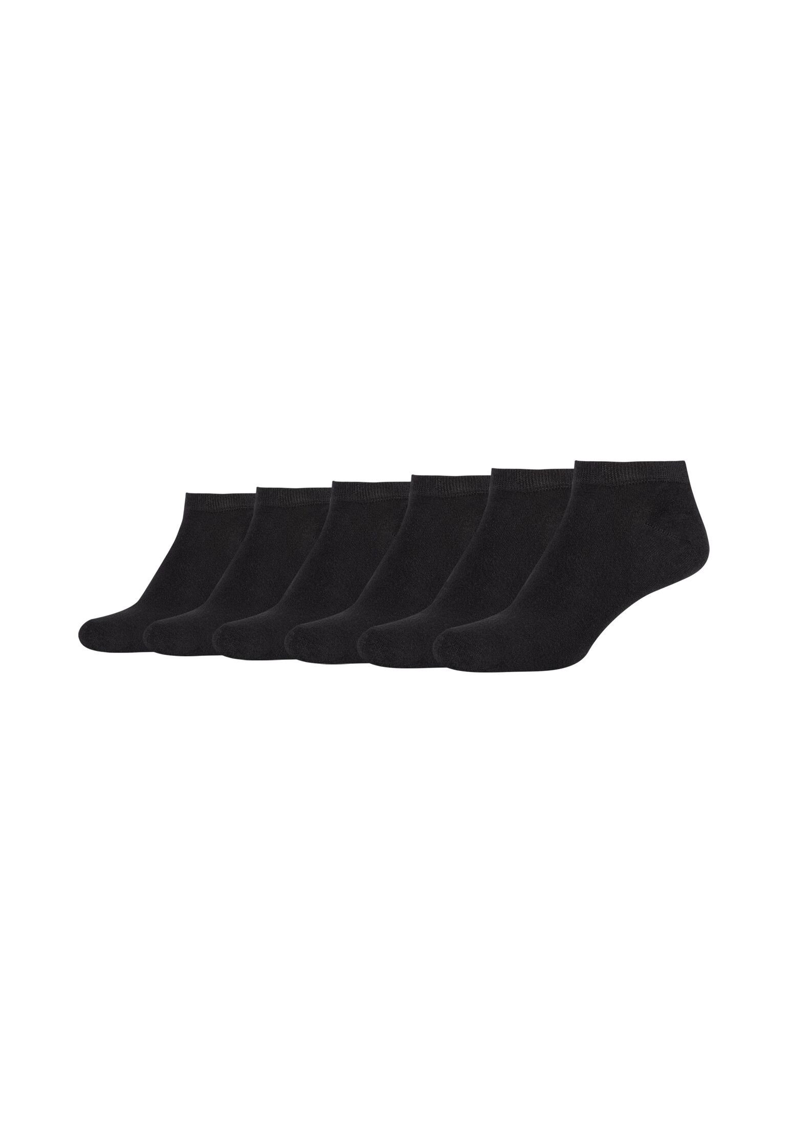 Camano Sneakersocken Sneakersocken 6er Pack black