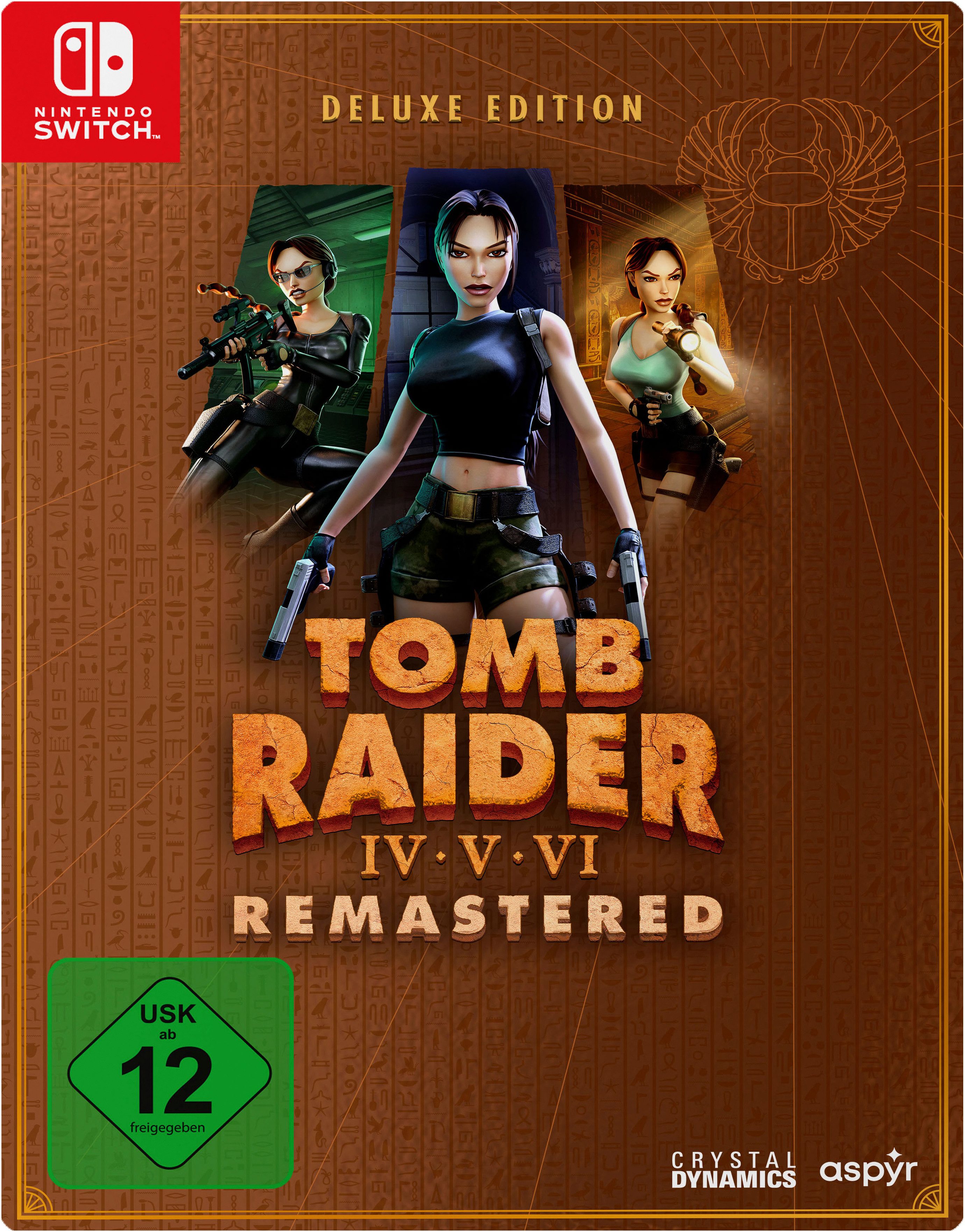 Tomb Raider IV-VI Remastered Starring Lara Croft: Deluxe Edition Nintendo Switch 2