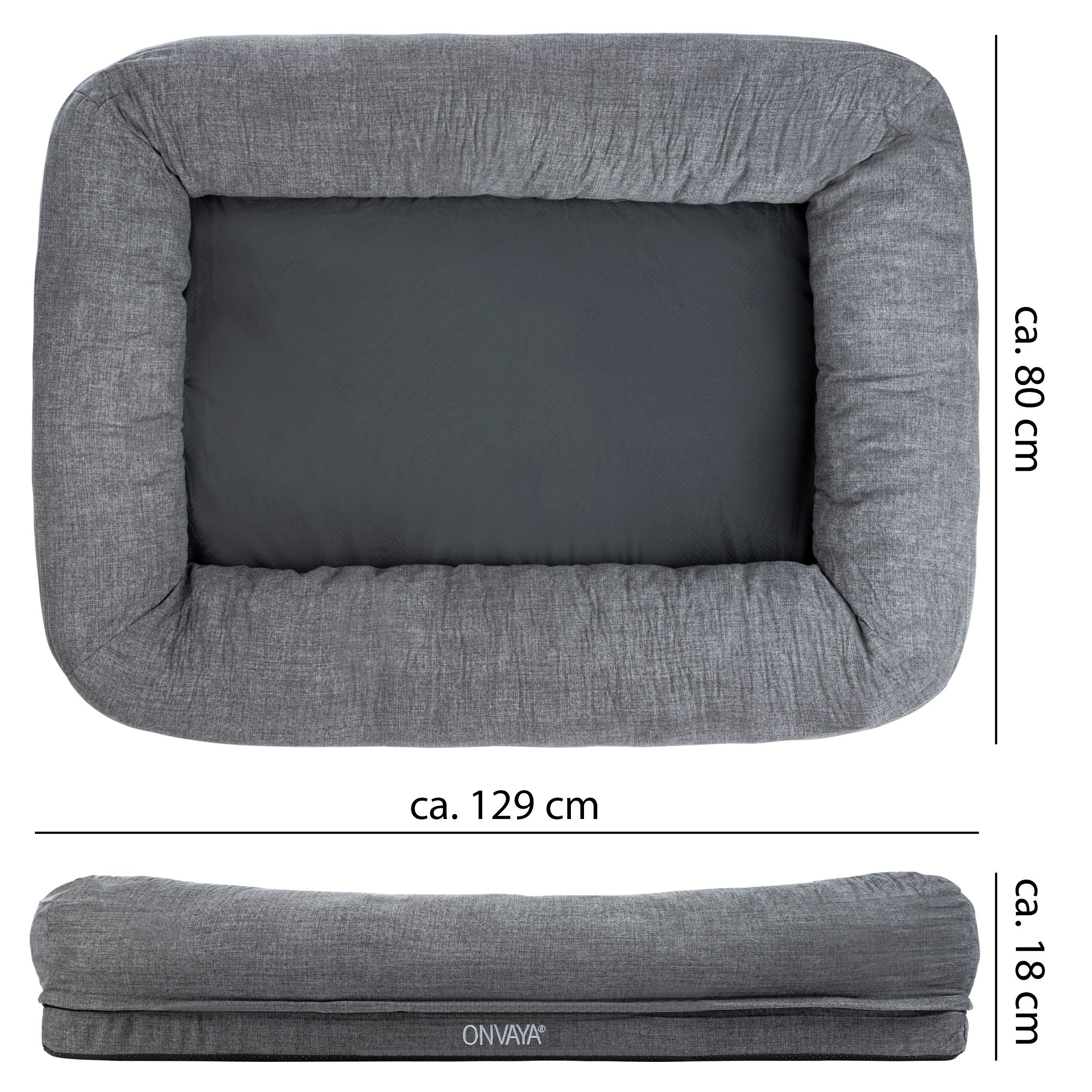 ONVAYA Hundematte Hundebett, Waschbar, passend für günstig online kaufen
