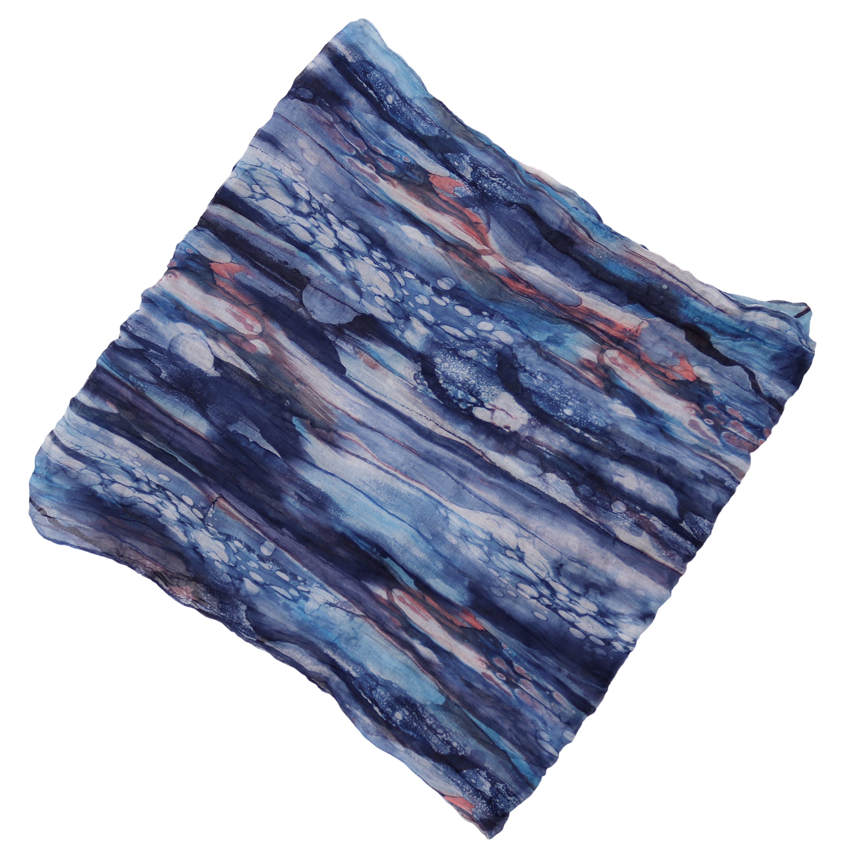 MIRROSI Loop Damen Schal mit Regenbogen-Muster Weich Schlauchschal, (Zweimal um den Hals wickelbar, ca.45x75cm), Damen Halstuch ideal für Frühling, Sommer oder Herbst