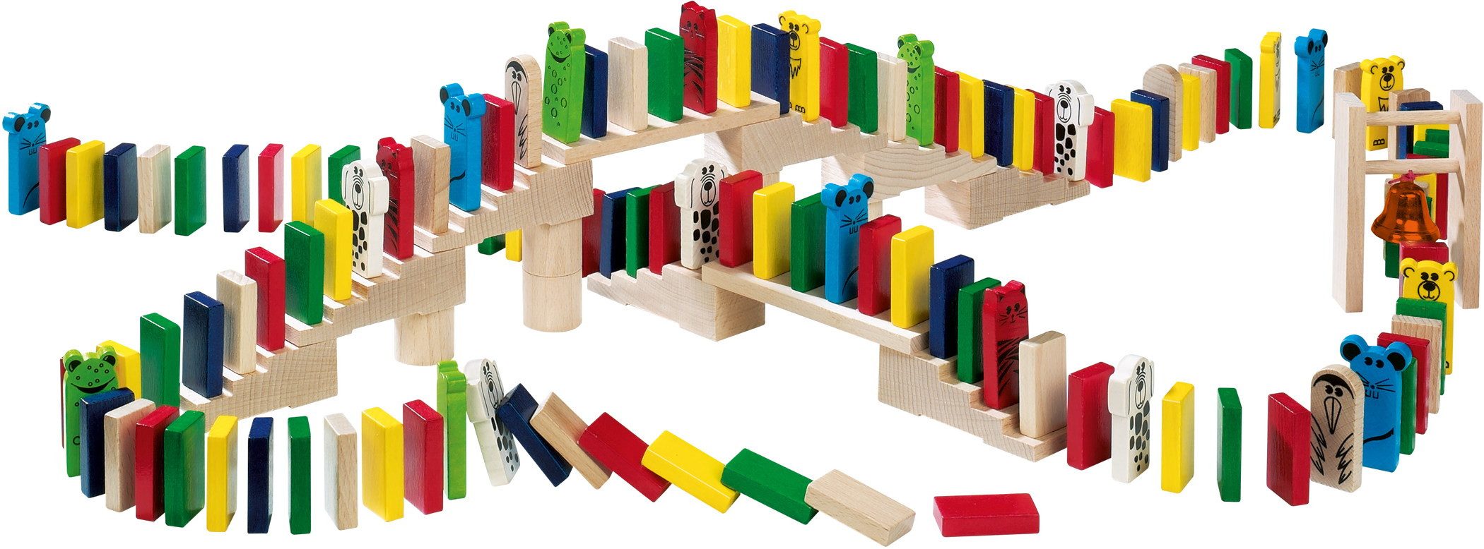Haba Kleinkindwelt Holzbausteine Purzelklötze 1001172001 Spielbausteine