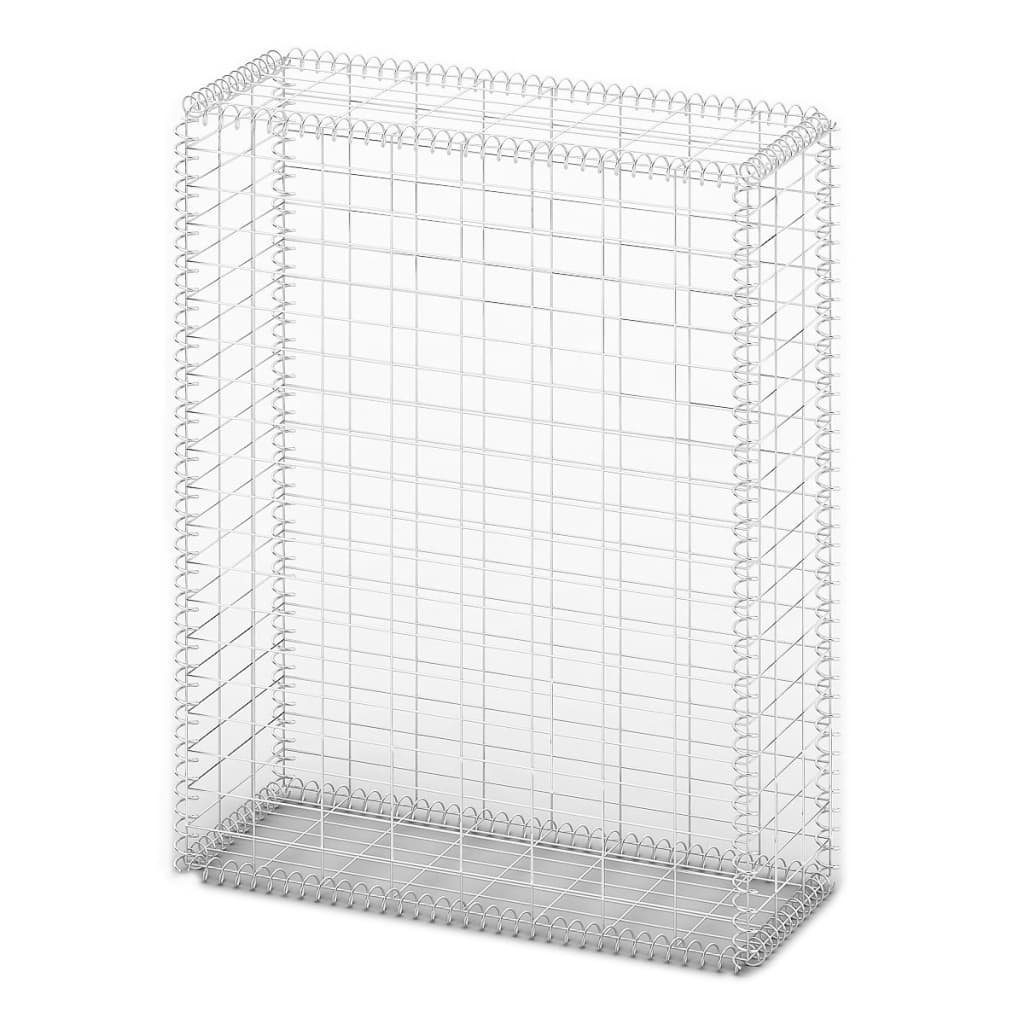 DOTMALL Gabionenzaun Dekorative Steinkorb mit Deckeln,Verzinkter günstig online kaufen