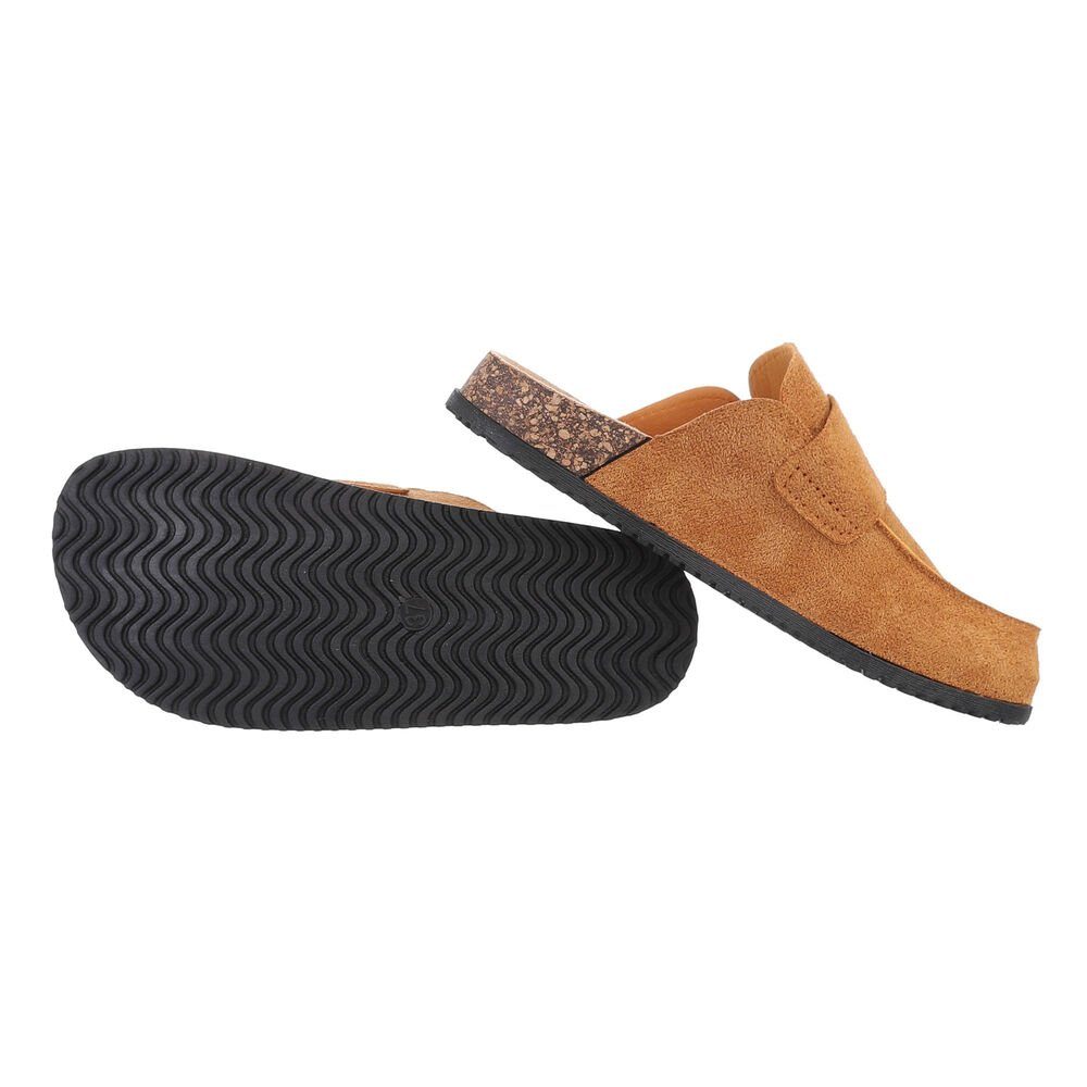Ital-Design Damen Mules Freizeit Pantolette (85697948) Flach Pantoletten in günstig online kaufen
