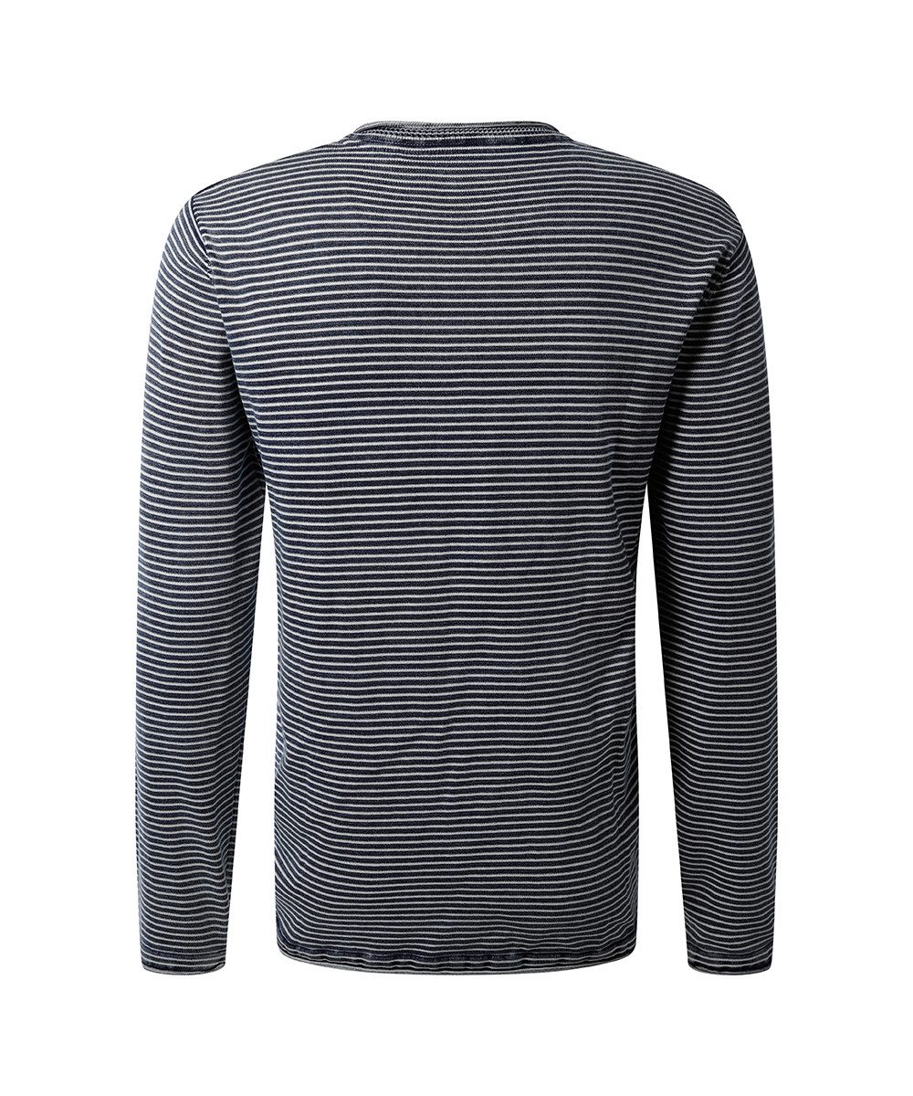 Pioneer Authentic Jeans Rundhalspullover Knit 1/1 Crew Neck