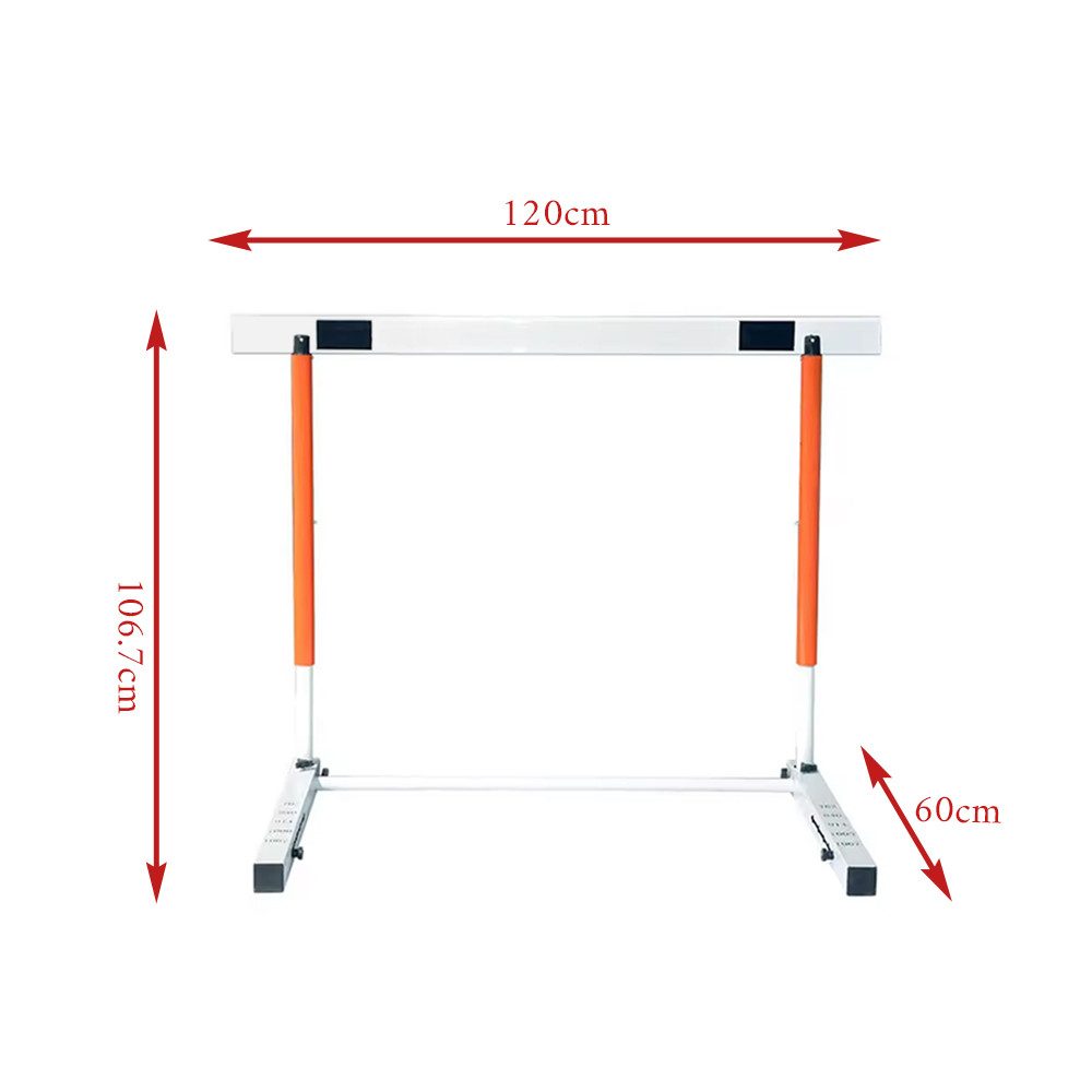 Divit Halter 2x Hürde Leichtathletik # LA1 Trainingshürde Höhenverstellbar