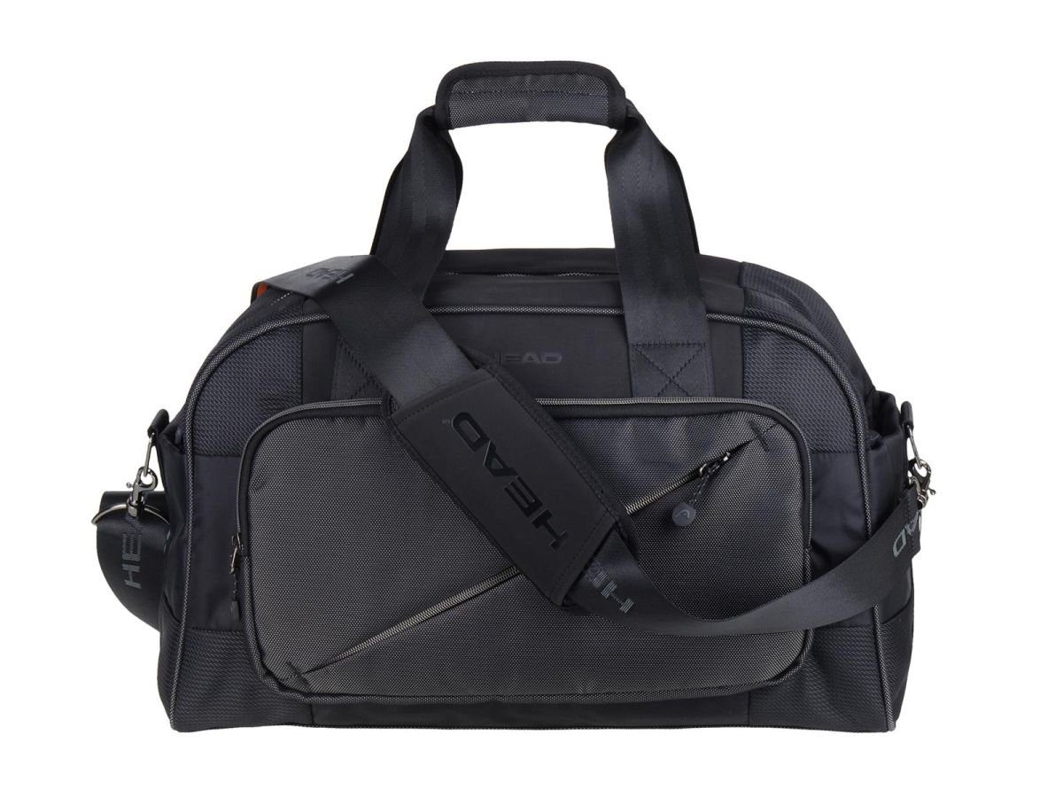 kleine Reisetasche Sporttasche RFID 48cm, Schutz Reißverschlussfach Head Lead, Laptopfach,