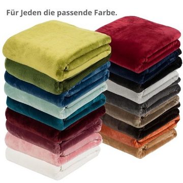 Wohndecke Kuscheldecke Cashmere Feeling, liebling, wärmeisolierend, feuchtigkeitsregulierend, aus High-Tech Mikrofaser