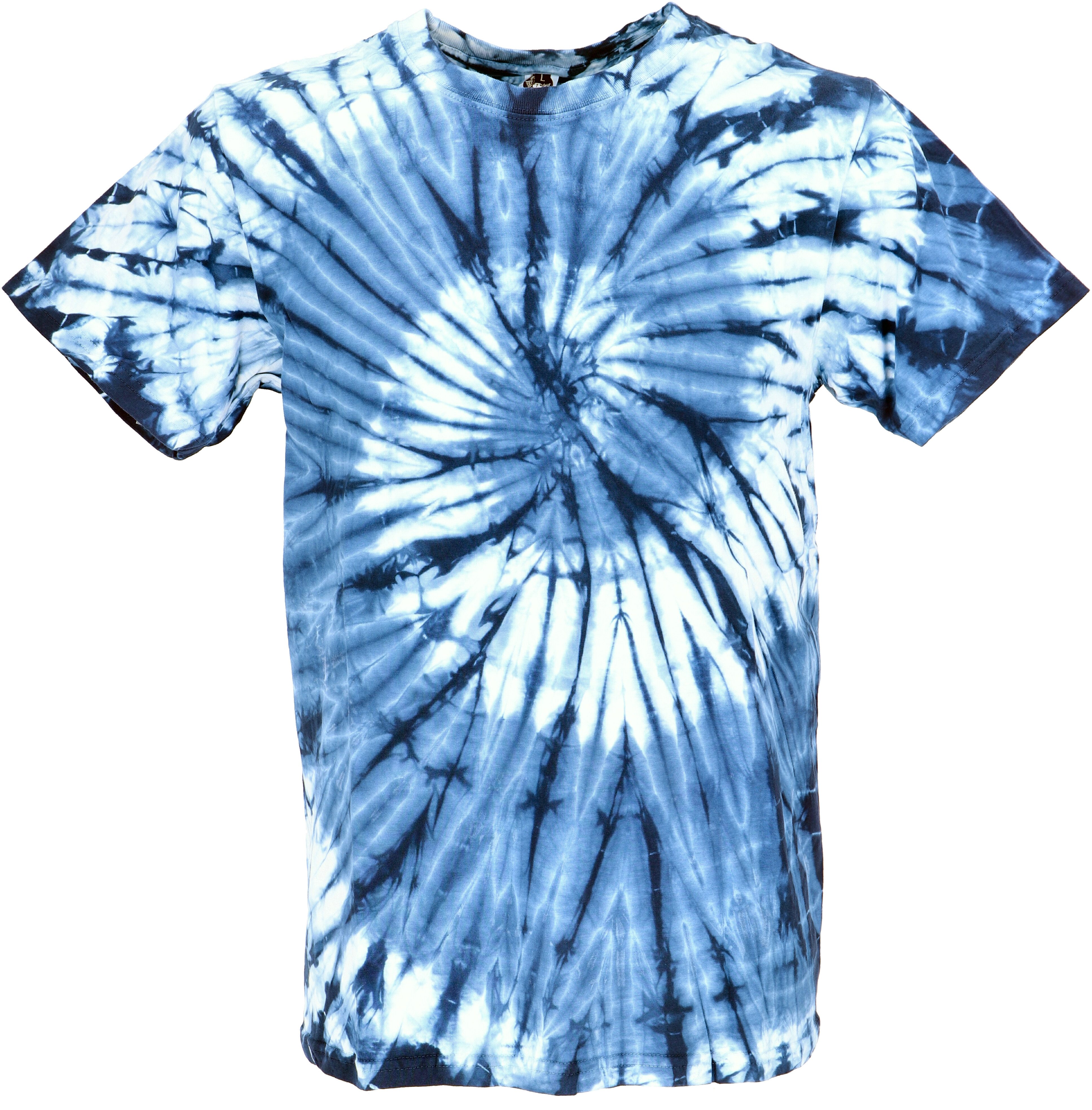 Guru-Shop T-Shirt Batik T Shirt, Herren Kurzarm Tie Dye Shirt -.. alternati günstig online kaufen