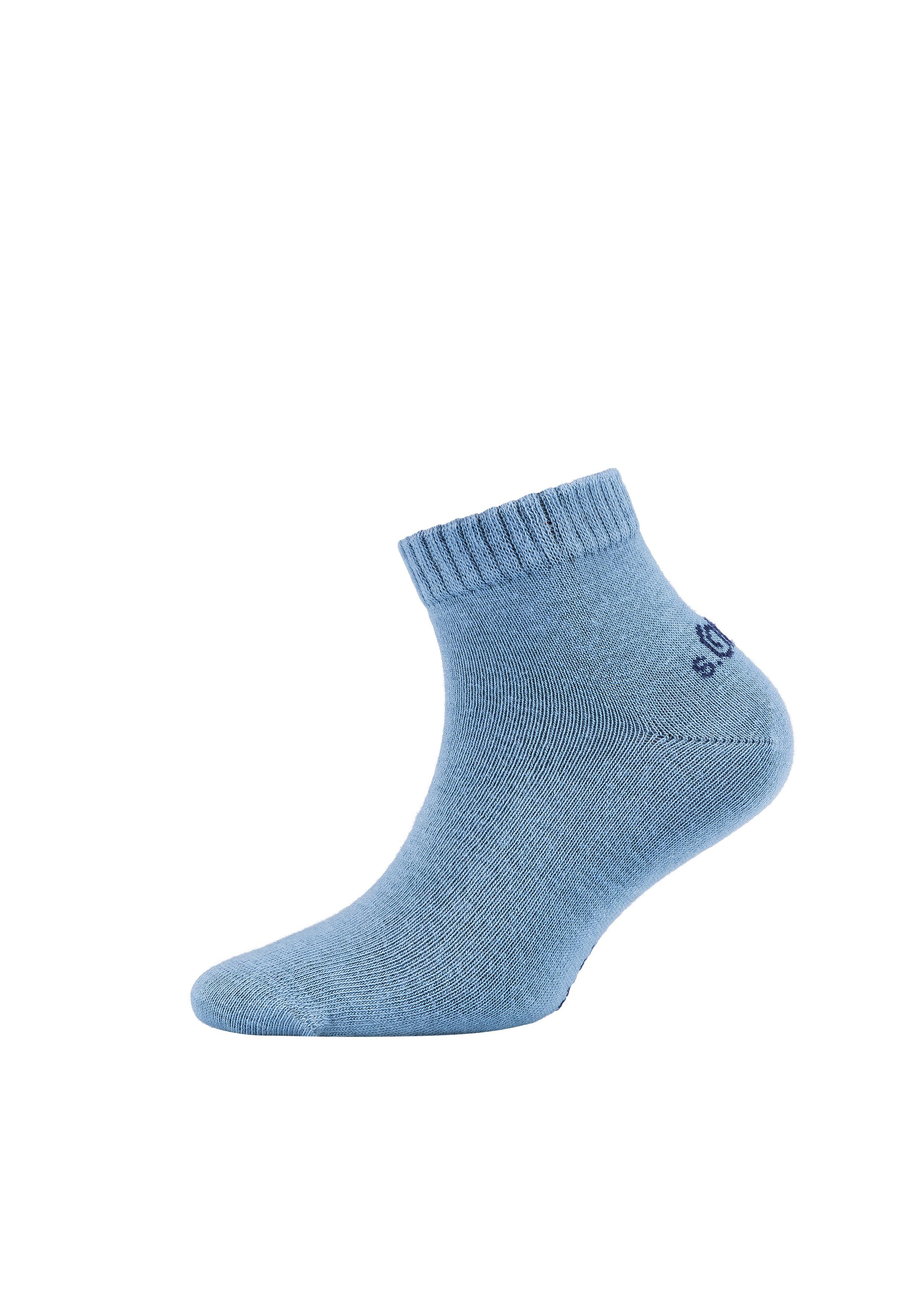 Socken mehrfarbig 9er Pack s.Oliver (9-Paar) blau,