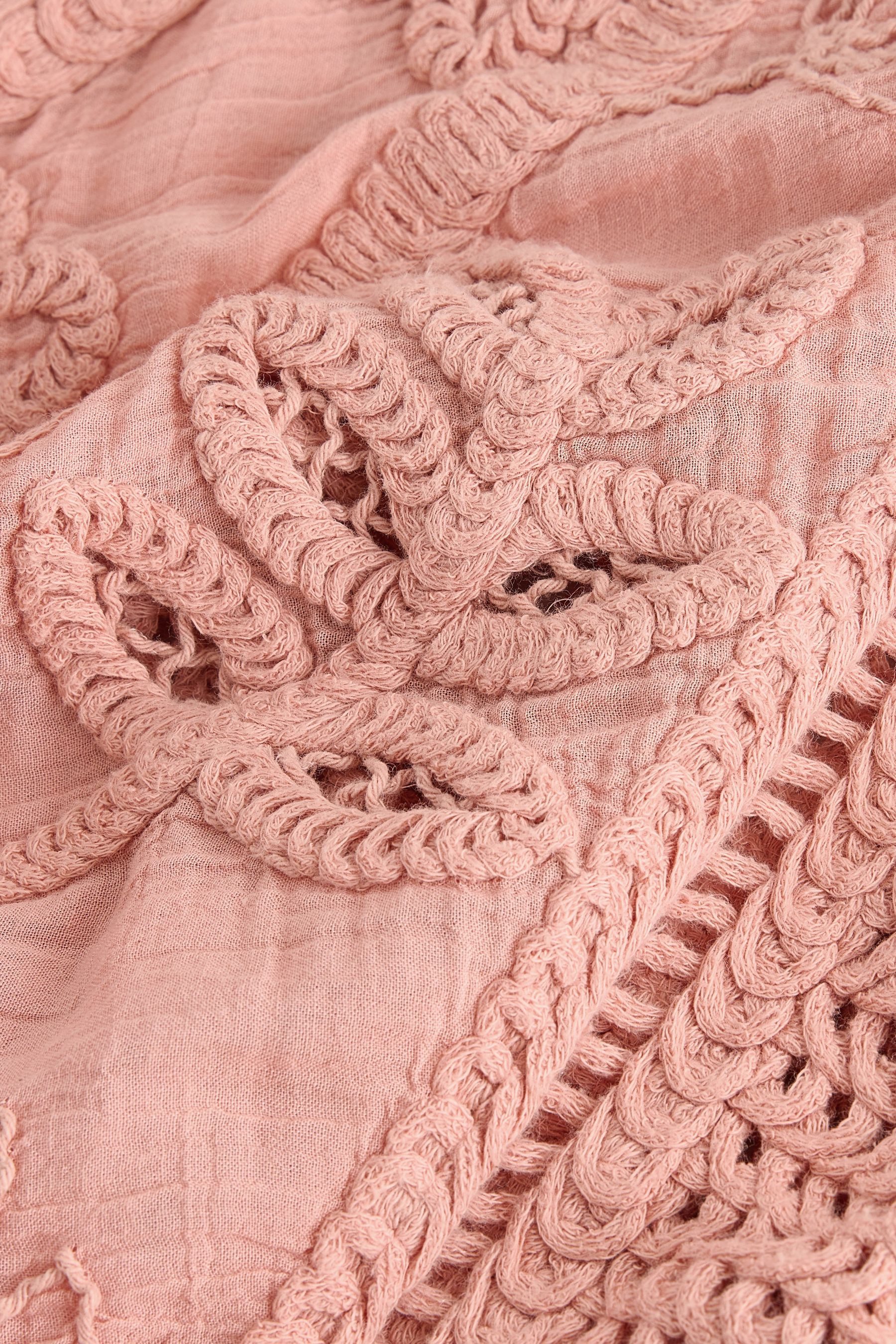 Next Strickjacke Gehäkelter Kurzarm-Cover-up (1-tlg)