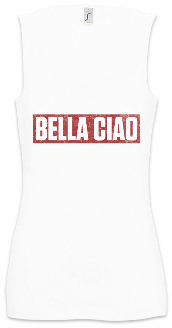 Urban Backwoods Tanktop Bella Ciao Ärmelloses Damen T-Shirt Bank Money Cash günstig online kaufen