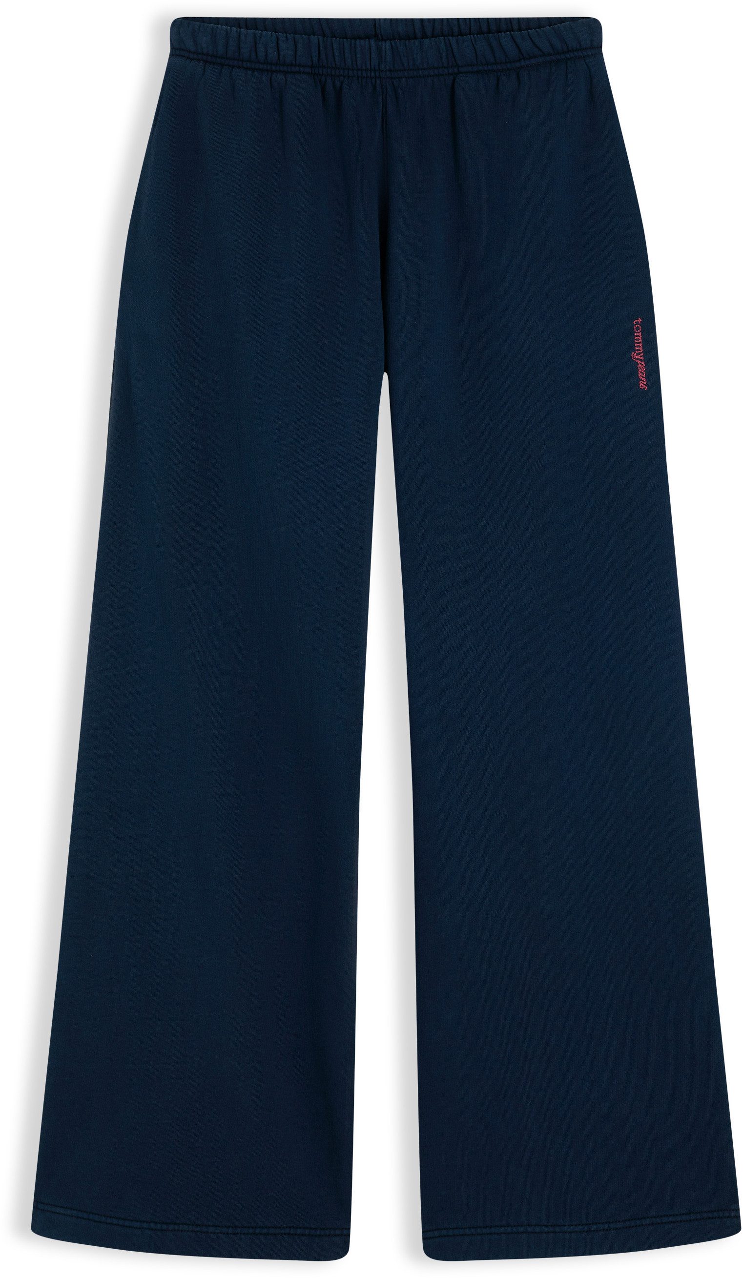 Tommy Jeans Sweathose TJW WIDE LEG SCRIPT SWEATPANTS Baumwollmischung, lässig geschnitten