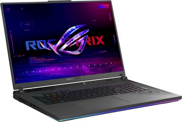 Asus ROG Strix G18 Core i9-13980HX Gaming-Notebook (Intel, RTX 4060, 1000 GB SSD, FHD+ 165Hz/7ms entspiegeltes IPS Display mit QWERTZ Tastatur)