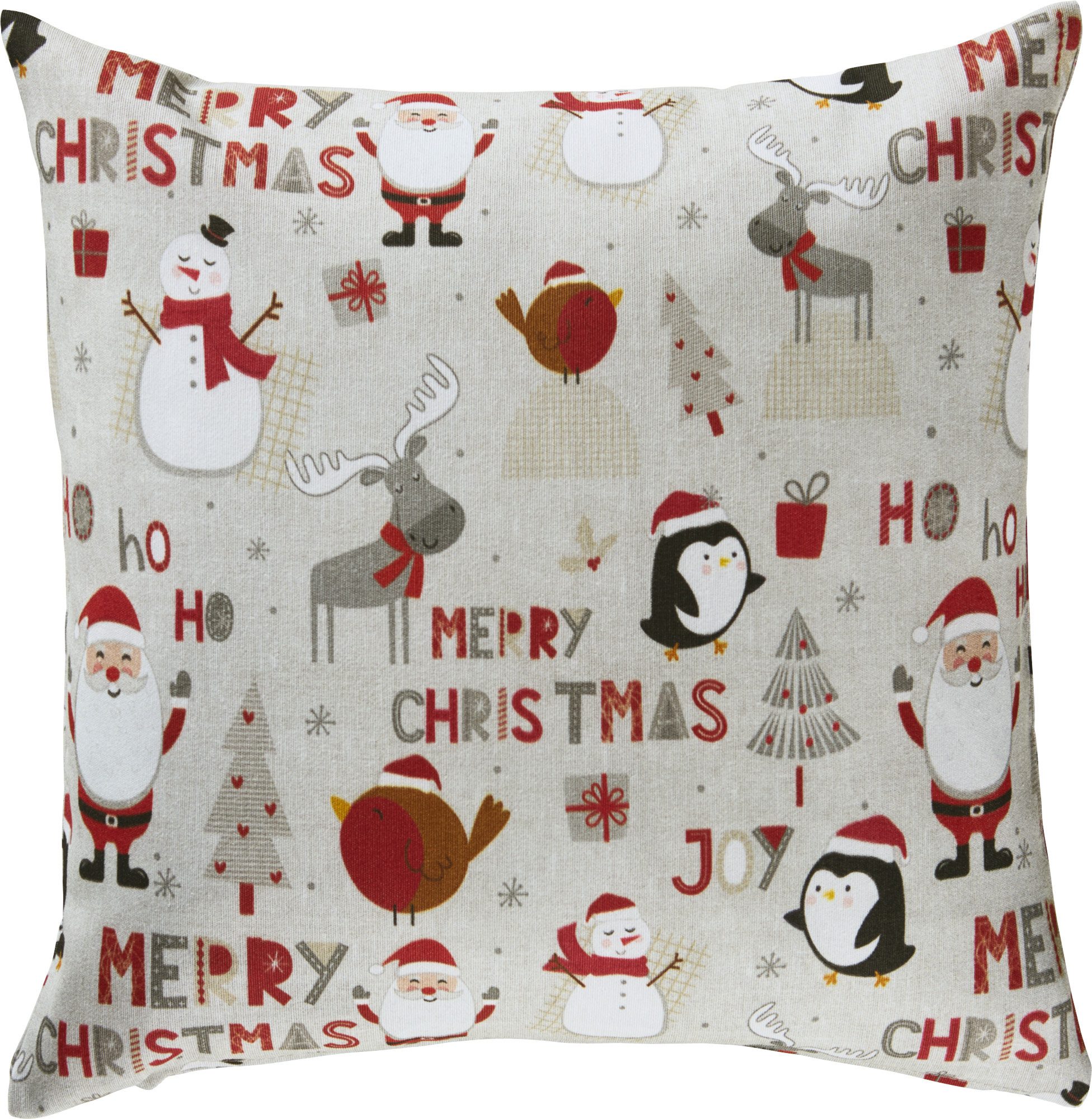 Erwin Müller Kissenbezug Kissenhülle "Merry Christmas", Motiv günstig online kaufen