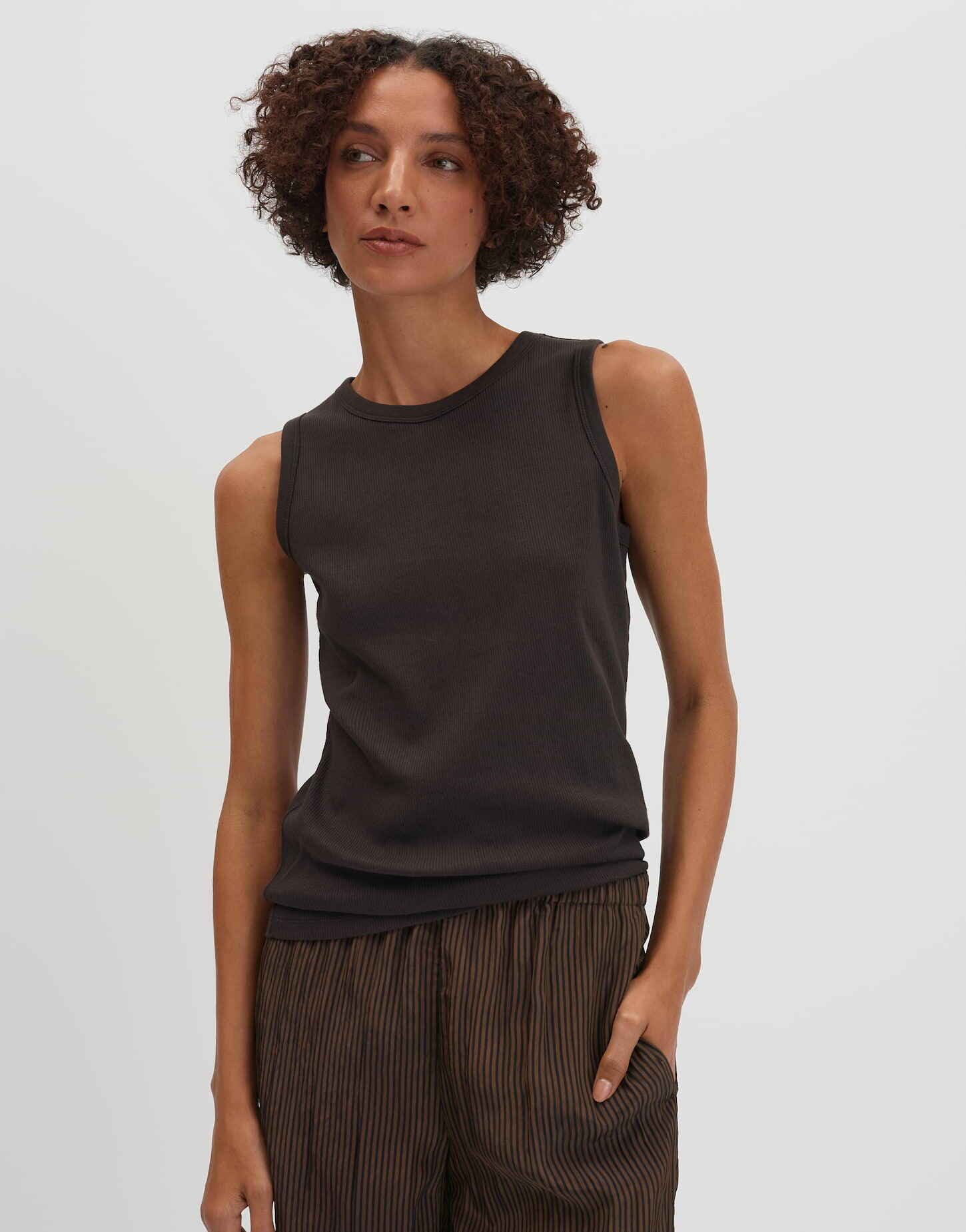 someday Tanktop Kleanne Schmale Passform, figurbetont und komfortabel