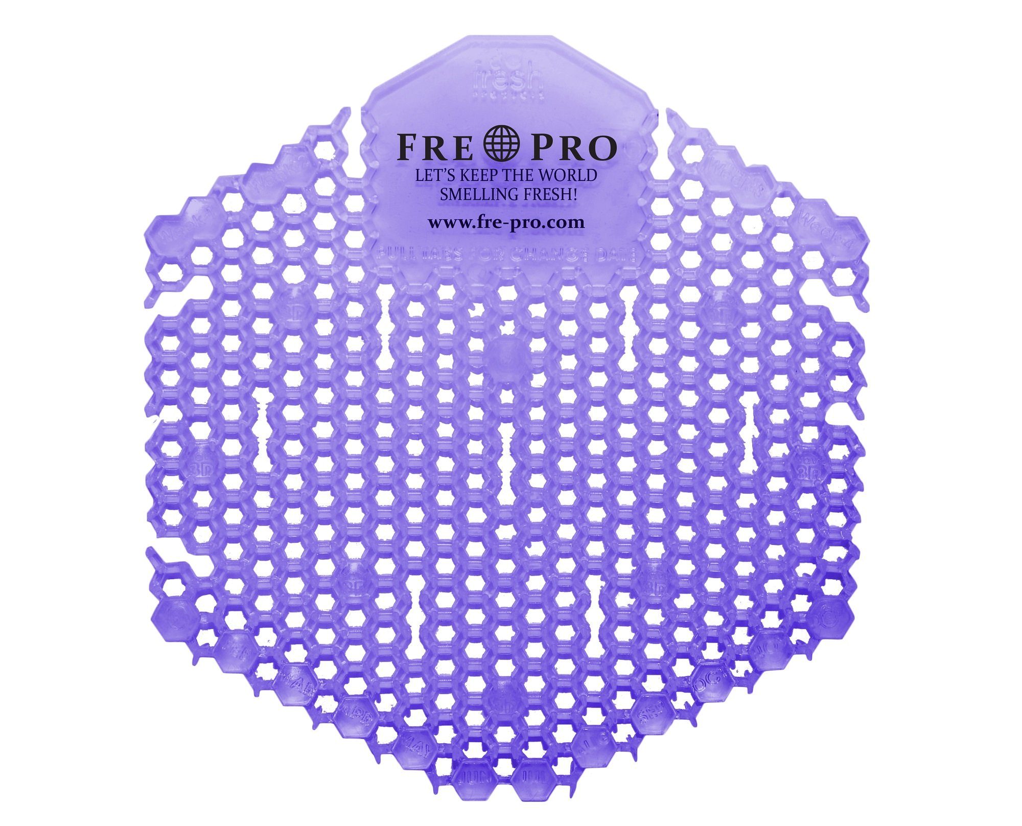 Fre-Pro Urinal Cut360 Fresh WAVE 3D Urinaleinsatz - Fabulous Lavender, 10 St.