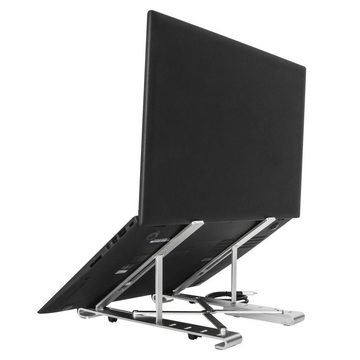 Targus Portable Stand with Integrated Hub (USB-A) Laptop-Ständer, (bis 15,6 Zoll, 1-tlg)