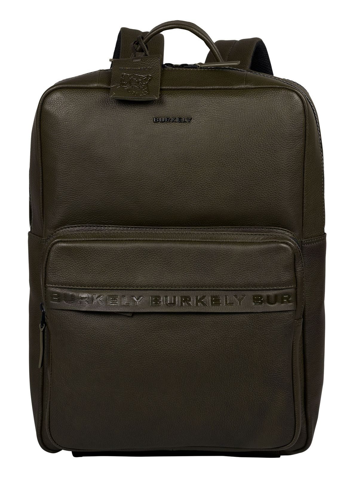 Burkely Rucksack Minimal, aus echtem Leder