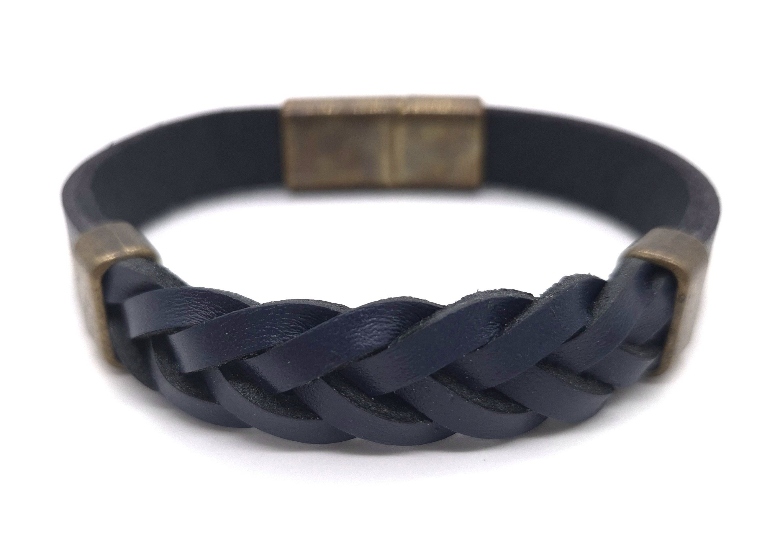 Lederarmband Elegantes Leder Armband aus Echtleder Vintage Armband