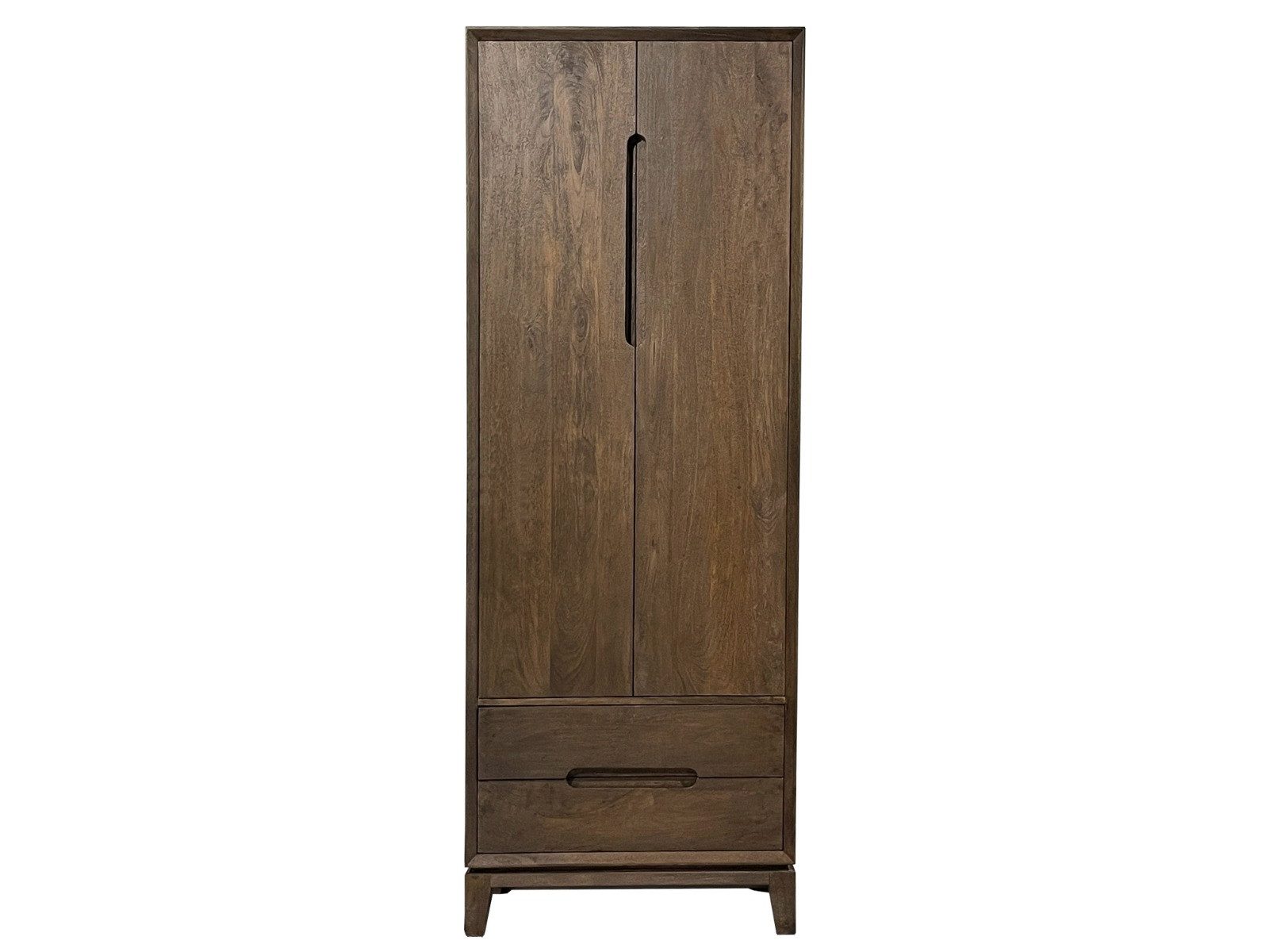 Livingfurn Mehrzweckschrank Der Schrank Cortez Braun 200x75x40cm