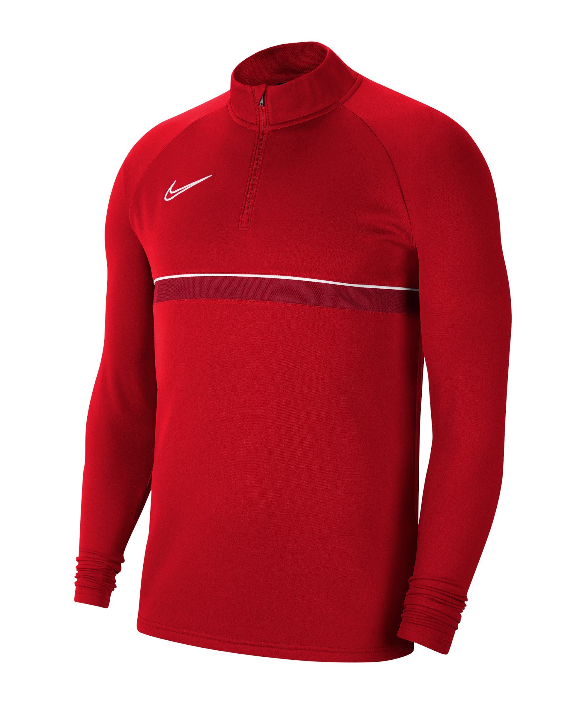 Nike Sweatshirt Academy 21 Drill Top rotweiss