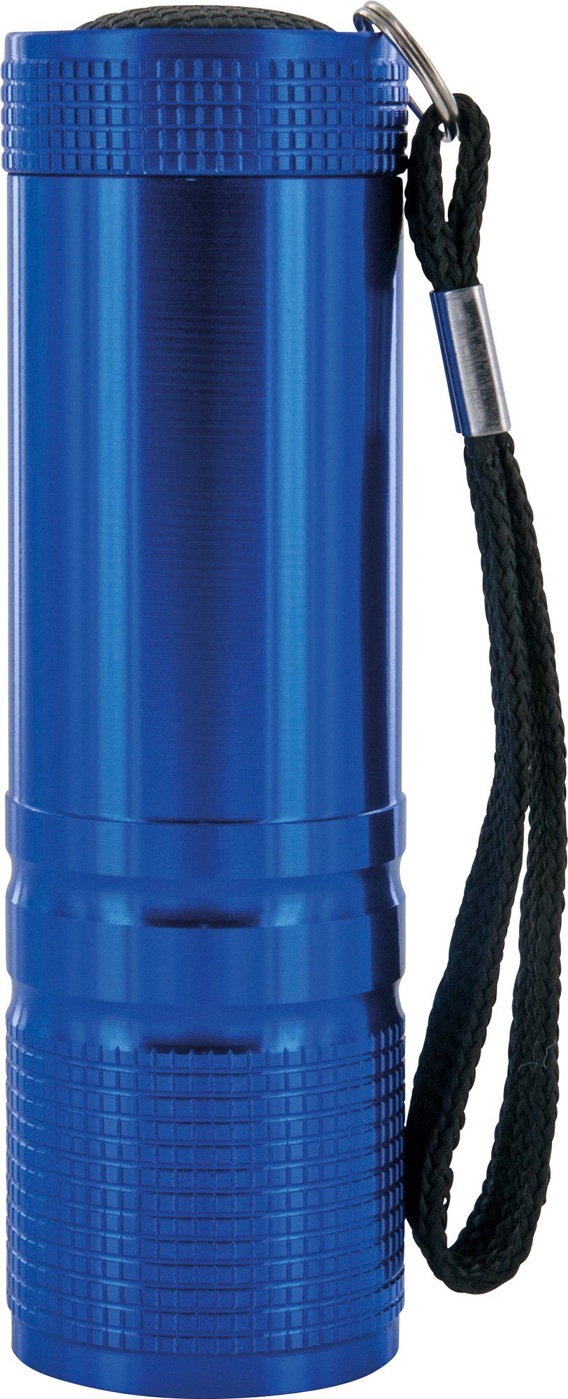 Handschlaufe Taschenlampe blau TLED200B mit 531 spritzwassergeschützt), schlagfest, LED (1-St., Schwaiger