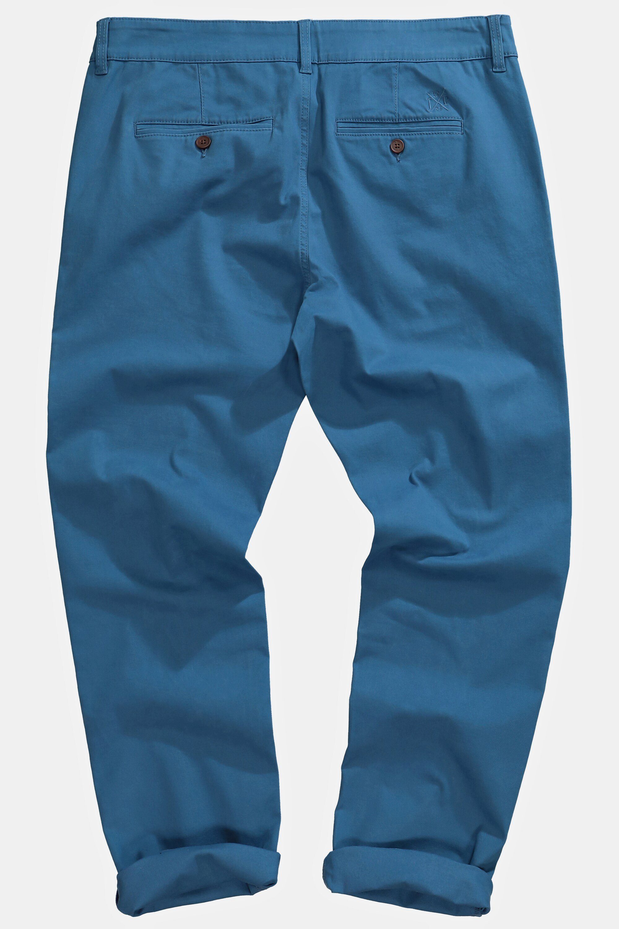 JP1880 Chinohose Chino Hose Bauch Fit 4-Pocket blue denim FLEXNAMIC®