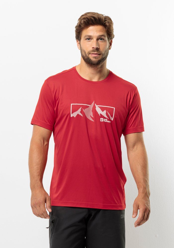 Jack Wolfskin T-Shirt PEAK GRAPHIC T M