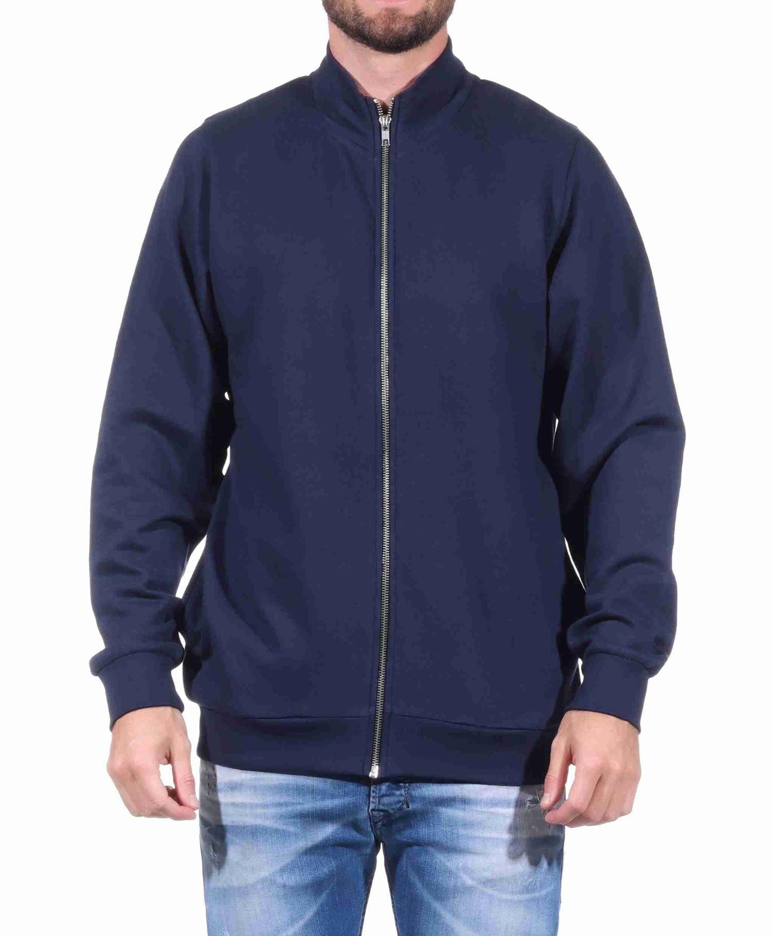 Relaxanzug Herren Jacke für Hausanzug, Sportanzug oder Jogginanzug Oberteil
