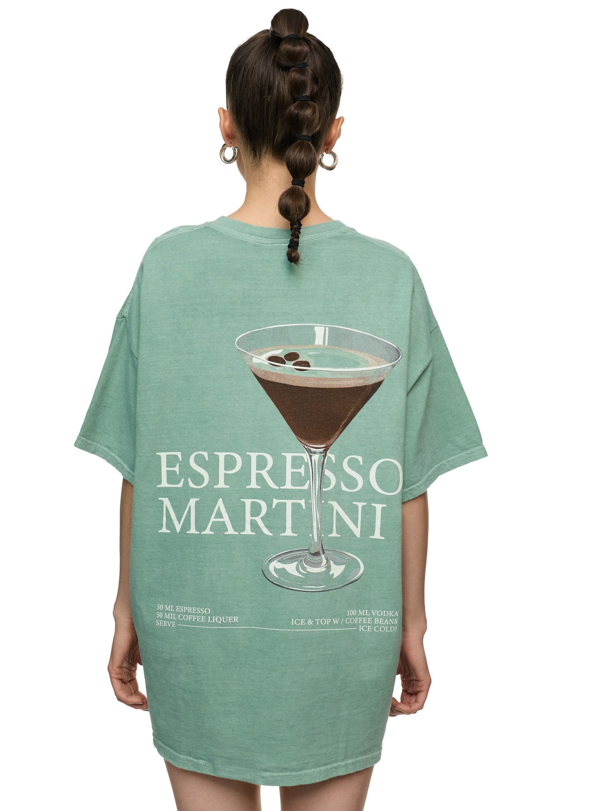 Worldclassca Print-Shirt Worldclassca Oversized Print ESPRESSO günstig online kaufen