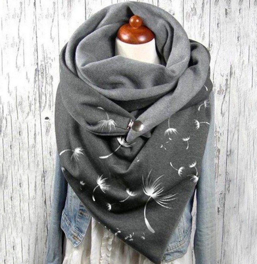 Modeschal Damen Schals Warmer Dreieckschal weicher Winterschal Herbstschal