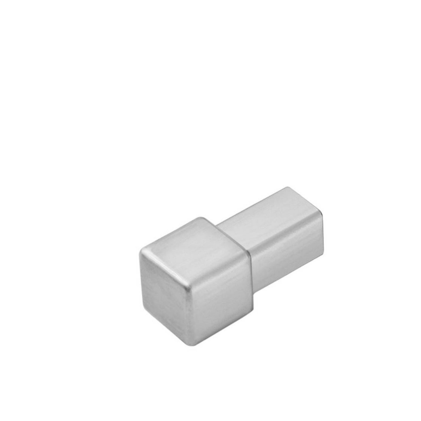 Dural GmbH Profil 1 Stück Außen-/ Innenecke DURAL LARGO LAC 1070-B-DC natur H=10 mm, unbehandelt (natur), silber, für Quadratprofil