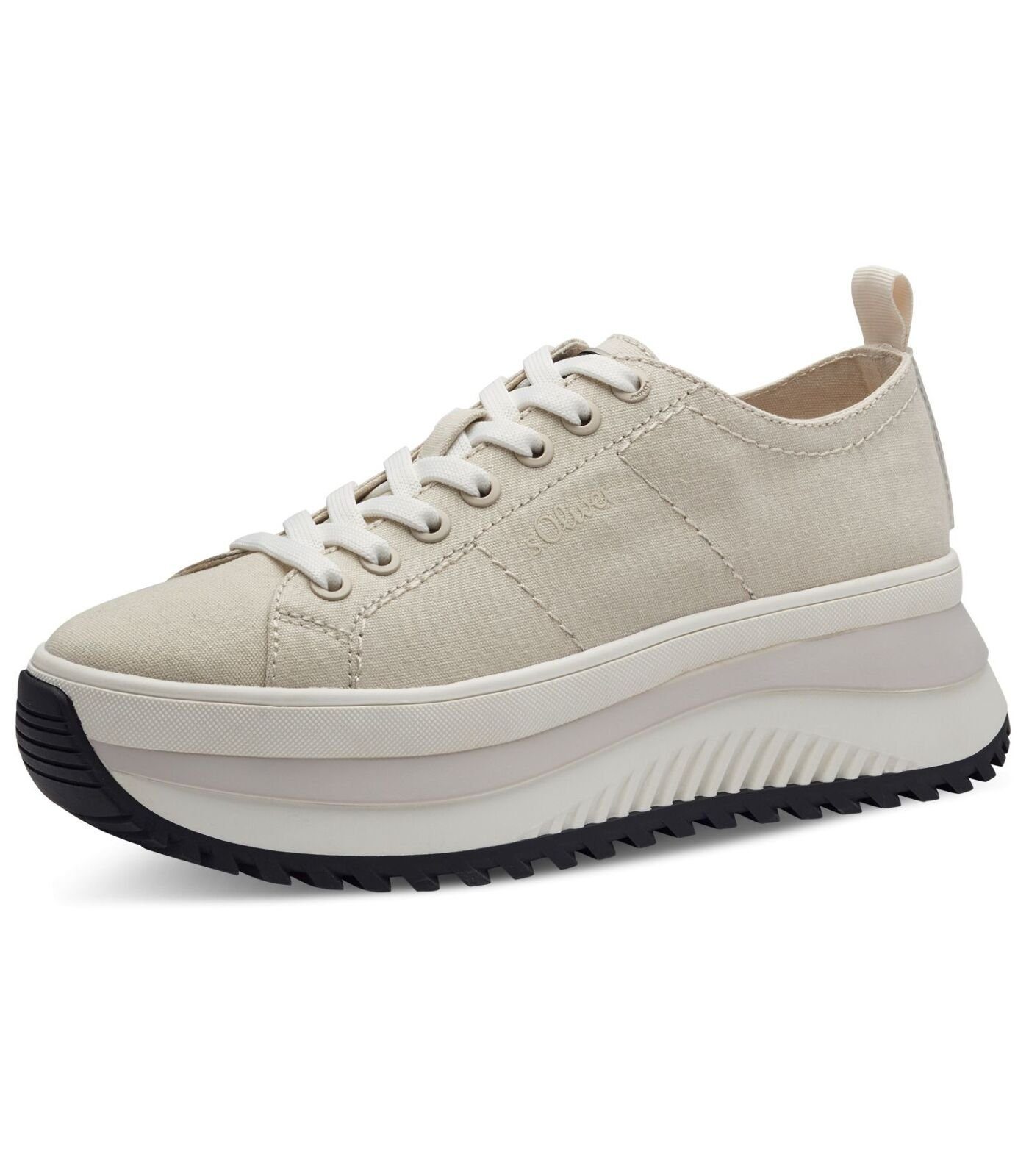 s.Oliver Sneaker Textil Plateausneaker