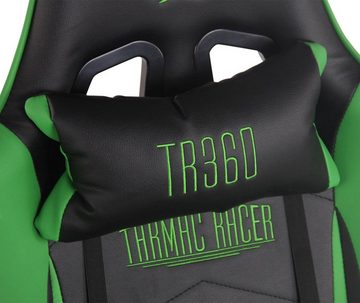 CLP Gaming Chair Turbo mit Fußablage, Höhenverstellbar und drehbar