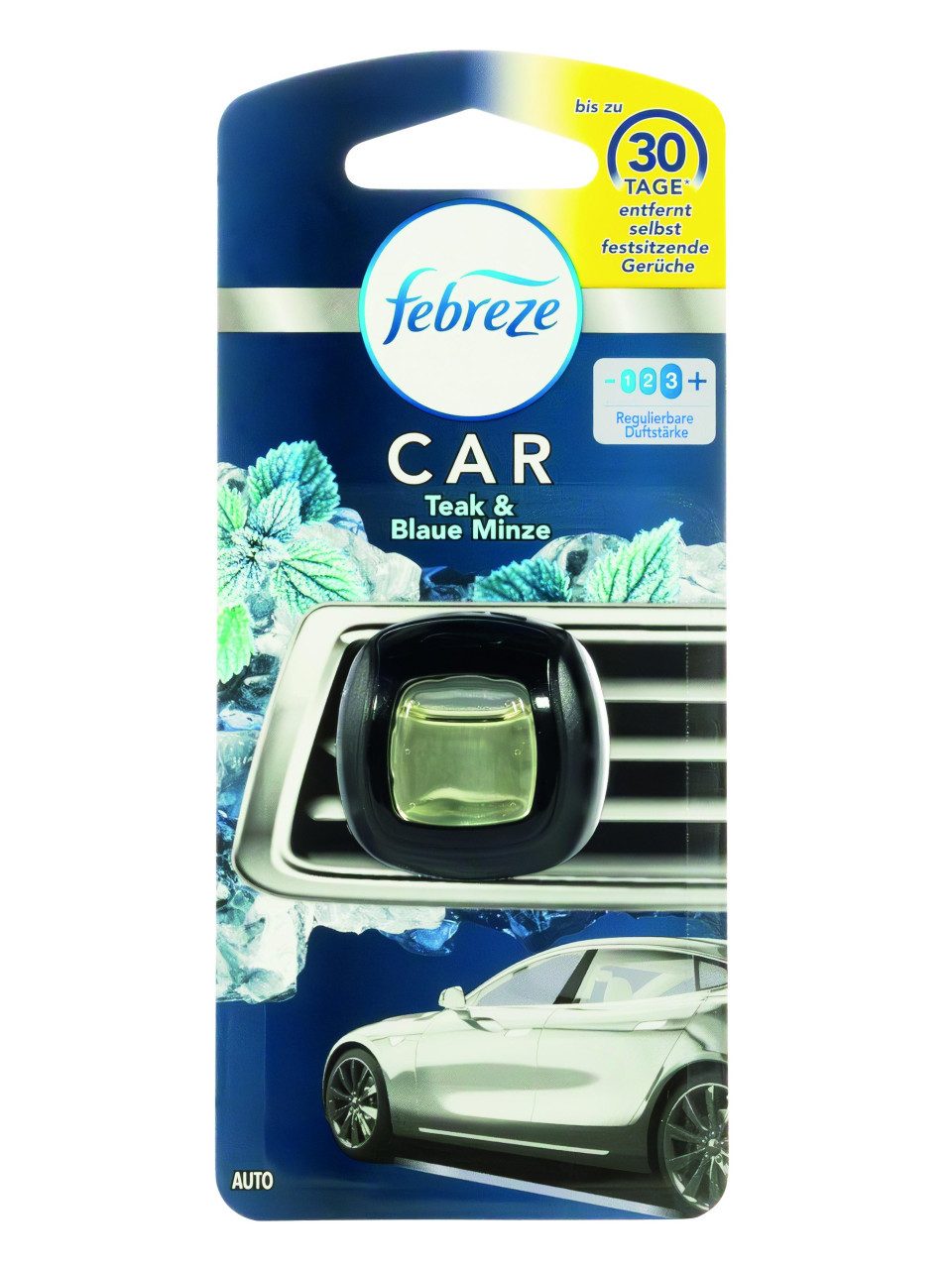 Raumduft airflair Lufterfrischer Clip Febreze Car Teak &