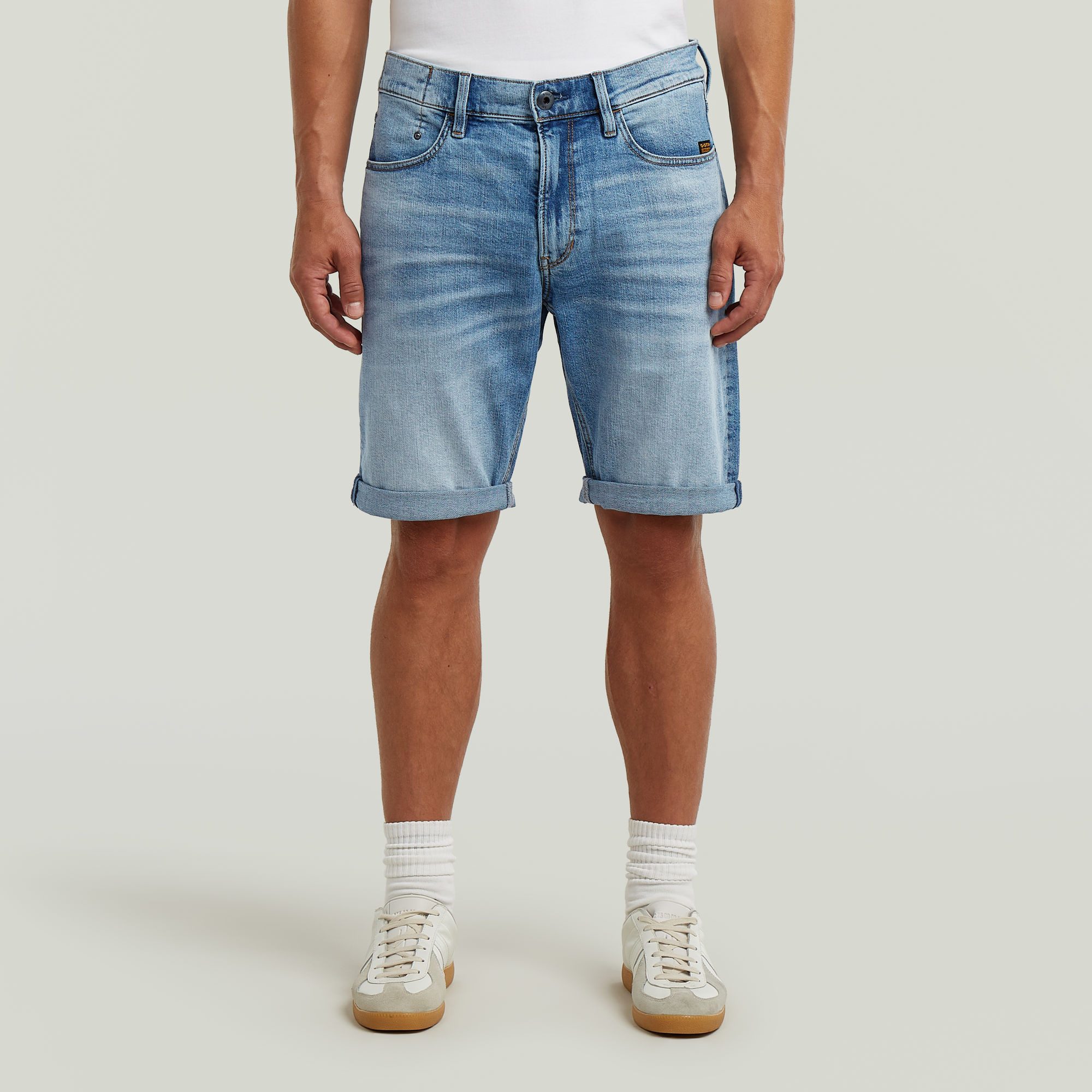 G-STAR Jeansshorts Mosa mit Umschlagsaum