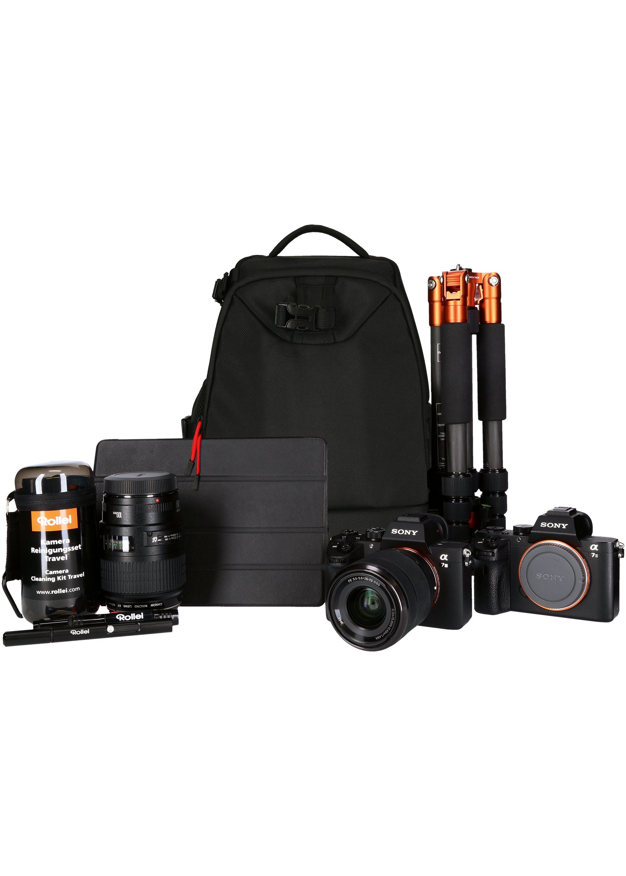 Rollei Fotorucksack Rollei Fotoliner Ocean Mini, mit robustem Regenschutz