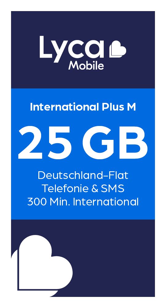 International Plus M Prepaidkarte