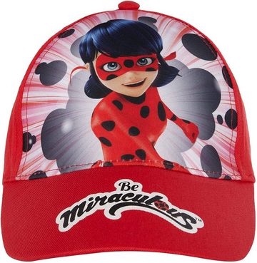 Miraculous - Ladybug Schirmmütze Ladybug Miraculous Baseball Cap Mütze Mädchen Schirmmütze Kinder Sonnenschutz Schule Kita Gr.52 + 54