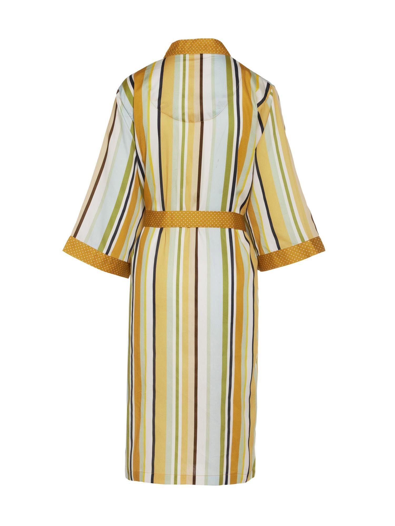 Gürtel, Essenza Sarai Kimono Baumwolle, Kurzform, Feija, Kimono-Kragen, mit Streifen