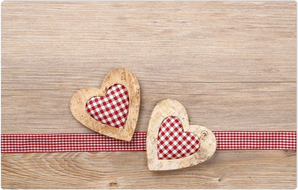 matches21 HOME & HOBBY Platzset Abwaschbare Tischsets 4er Set Landhaus-Stil günstig online kaufen