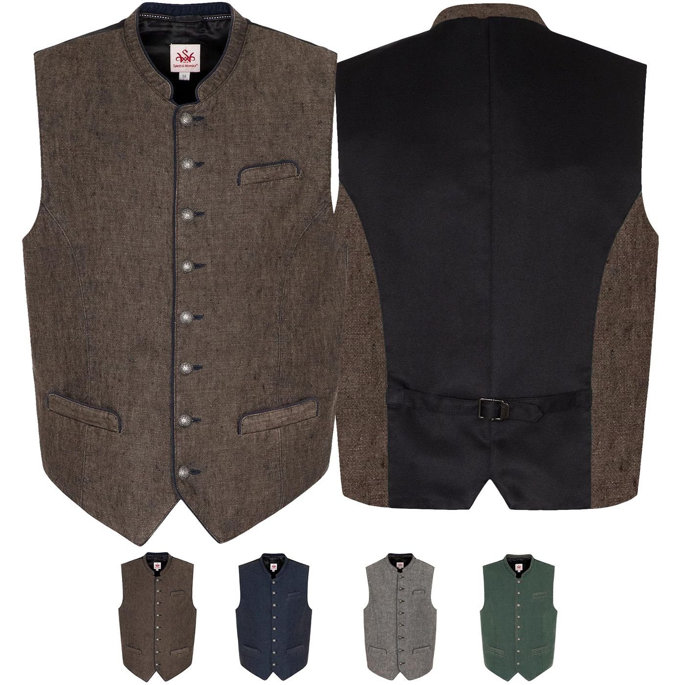 Spieth & Wensky Trachtenweste 350960-Pinto Weste günstig online kaufen
