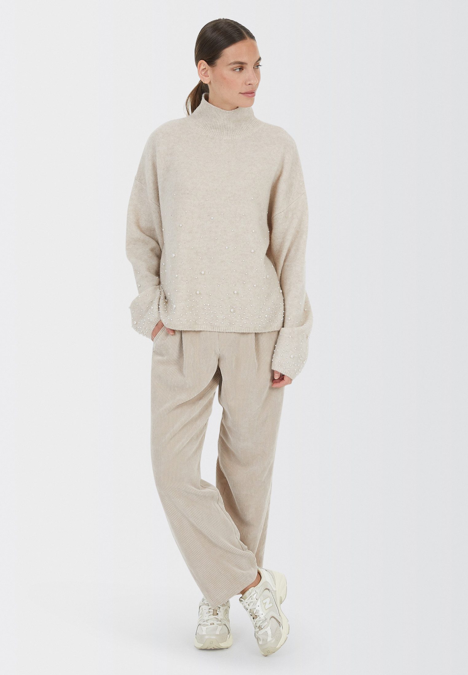 MARC AUREL Stehkragenpullover günstig online kaufen