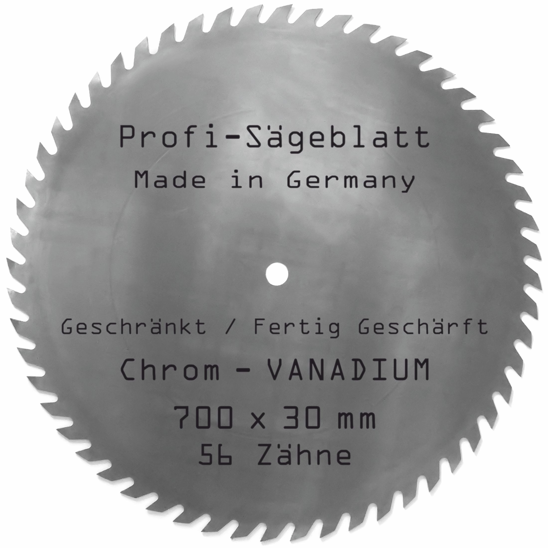 BauSupermarkt24 Sägeblatt CV - Sägeblatt 700 x 30 mm 56CV, CV