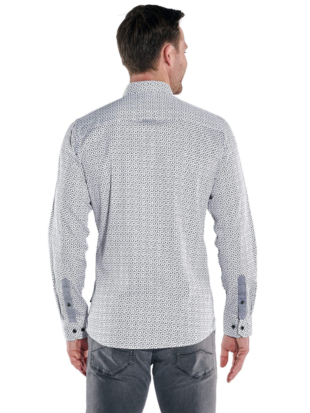 Engbers Langarmhemd engbers Herren Hemd langarm, Saphirblau günstig online kaufen