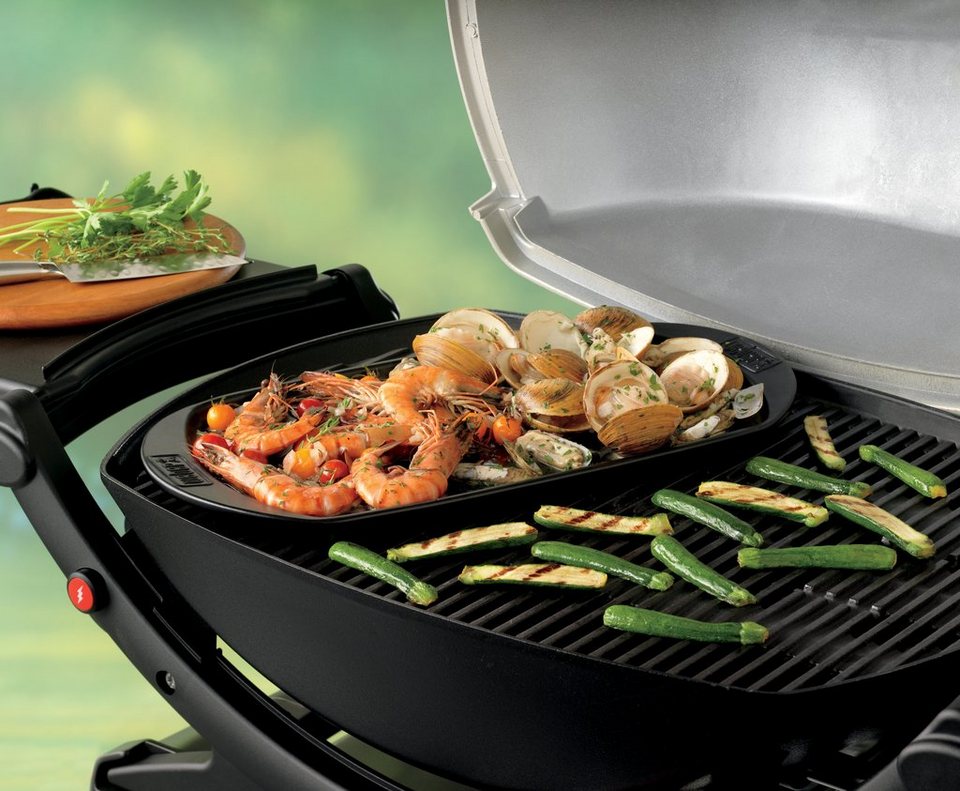 Weber Grillplattenaufsatz Keramische Grillplatte, Keramik